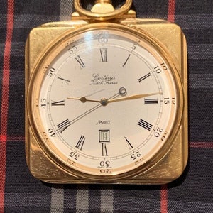 Certina &quot;100 Years BBC - Master Collection Quartz Travel/Pocket Watch