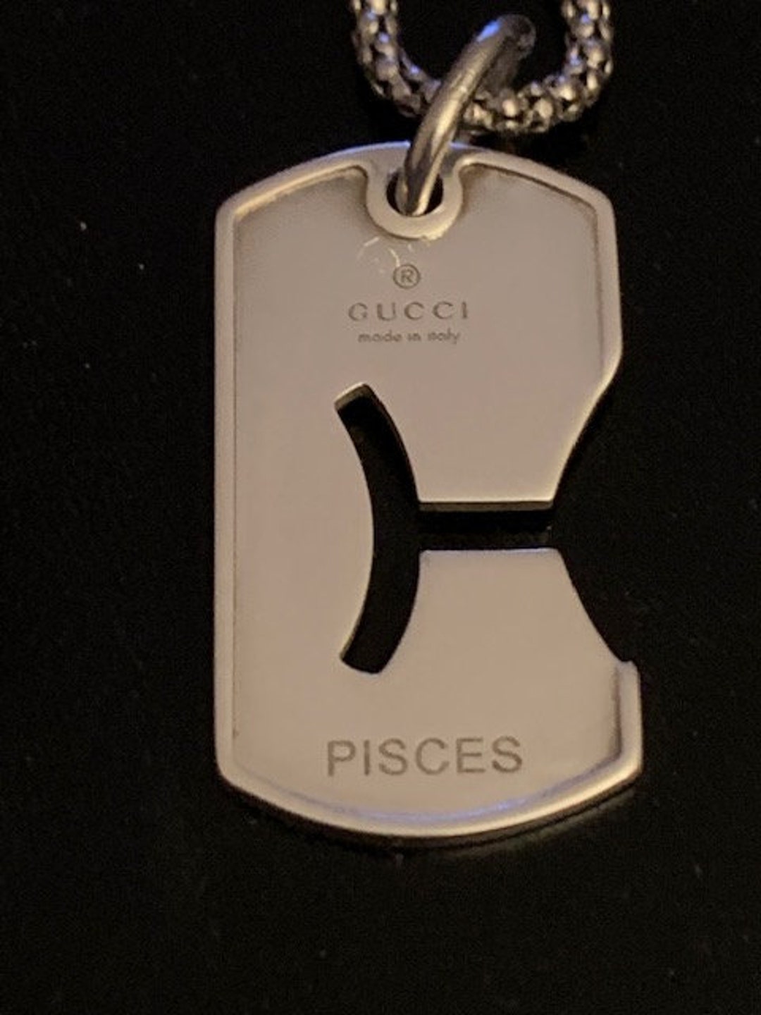 アクセサリー GUCCI Zodiac sign Silver 925 Necklace s-l400.jpg