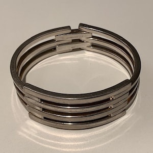 Orlando P. Orlandini sterling silver bangle bracelet