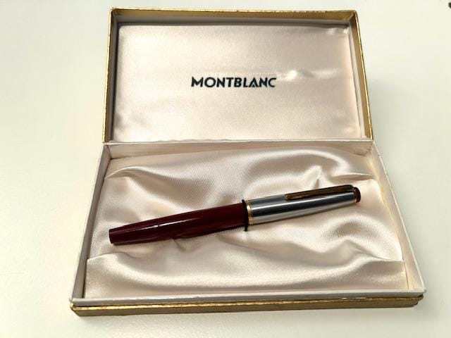 14k Gold Montblanc No 32 Fountain Pen Montblanc Fountain Pen 14k