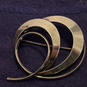 Vintage K&L 835 broche zilver