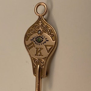 James Stratton Holmes personal fraternity pin