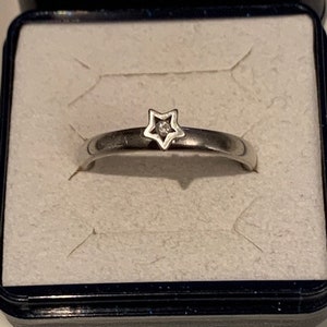 Vintage Danish designer silver ring