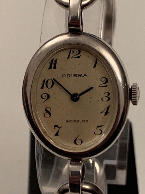 Vintage Prisma massief zilveren horloge | Etsy België