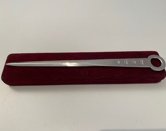 Sterling silver letter opener