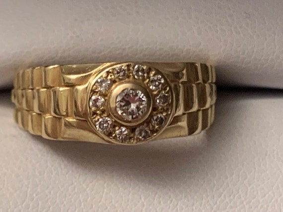 Rolex Gold Gents Ring | Gents ring, Gold, Rings