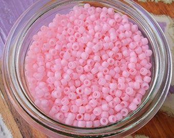 Toho Seed Beads 8/0 - 3mm PERLEN matt innocent pink gefrostet