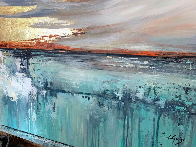 Sense of Calmness  Abstract Painting Original Painting image 5