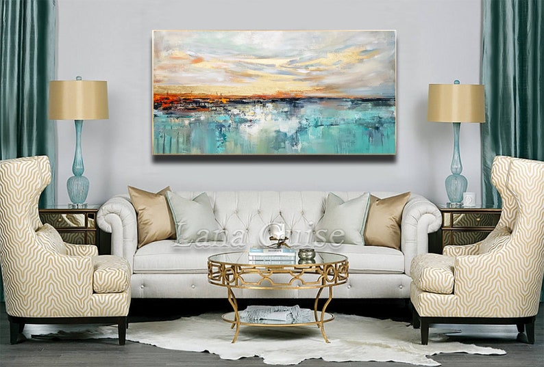 Sense of Calmness  Abstract Painting Original Painting image 2