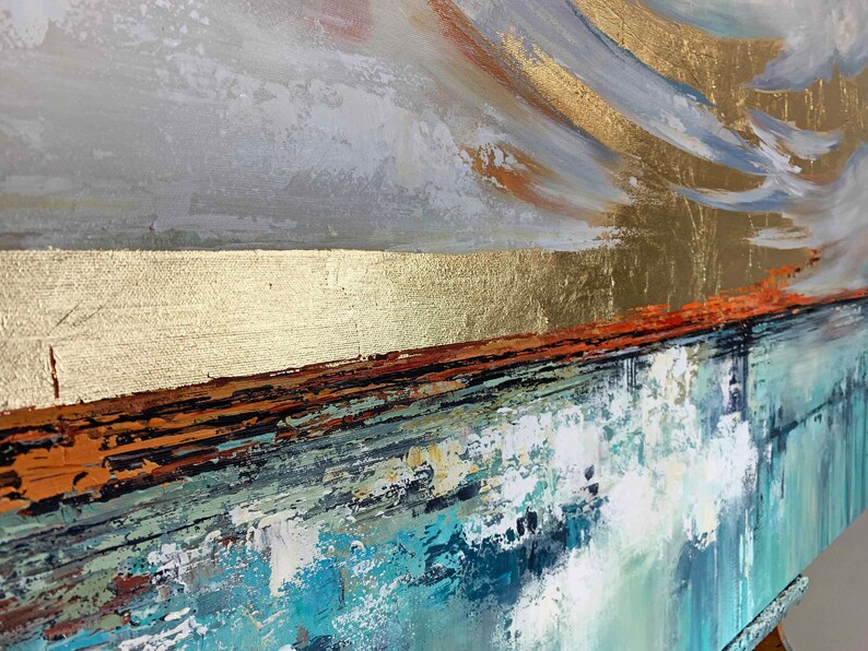 Sense of Calmness  Abstract Painting Original Painting image 6