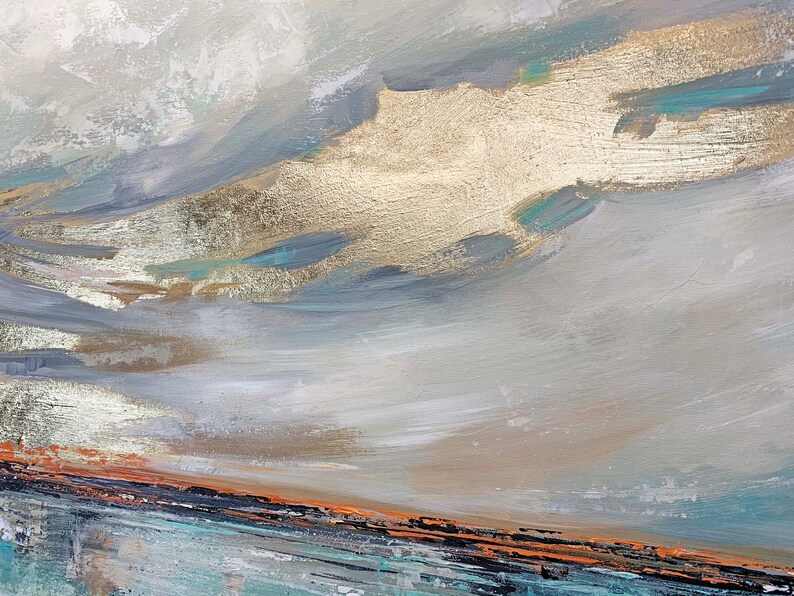 Sense of Calmness  Abstract Painting Original Painting image 7