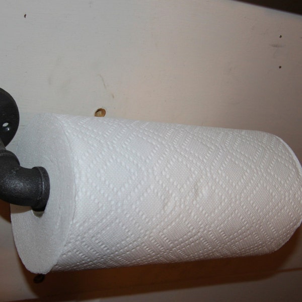 Industrial pipe paper towel holder(wall mount)