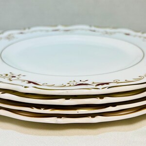 Royal Doulton Strasbourg Contemporary Gilded Side Plate – Gold & White Porcelain, Made In England (1980-1999)