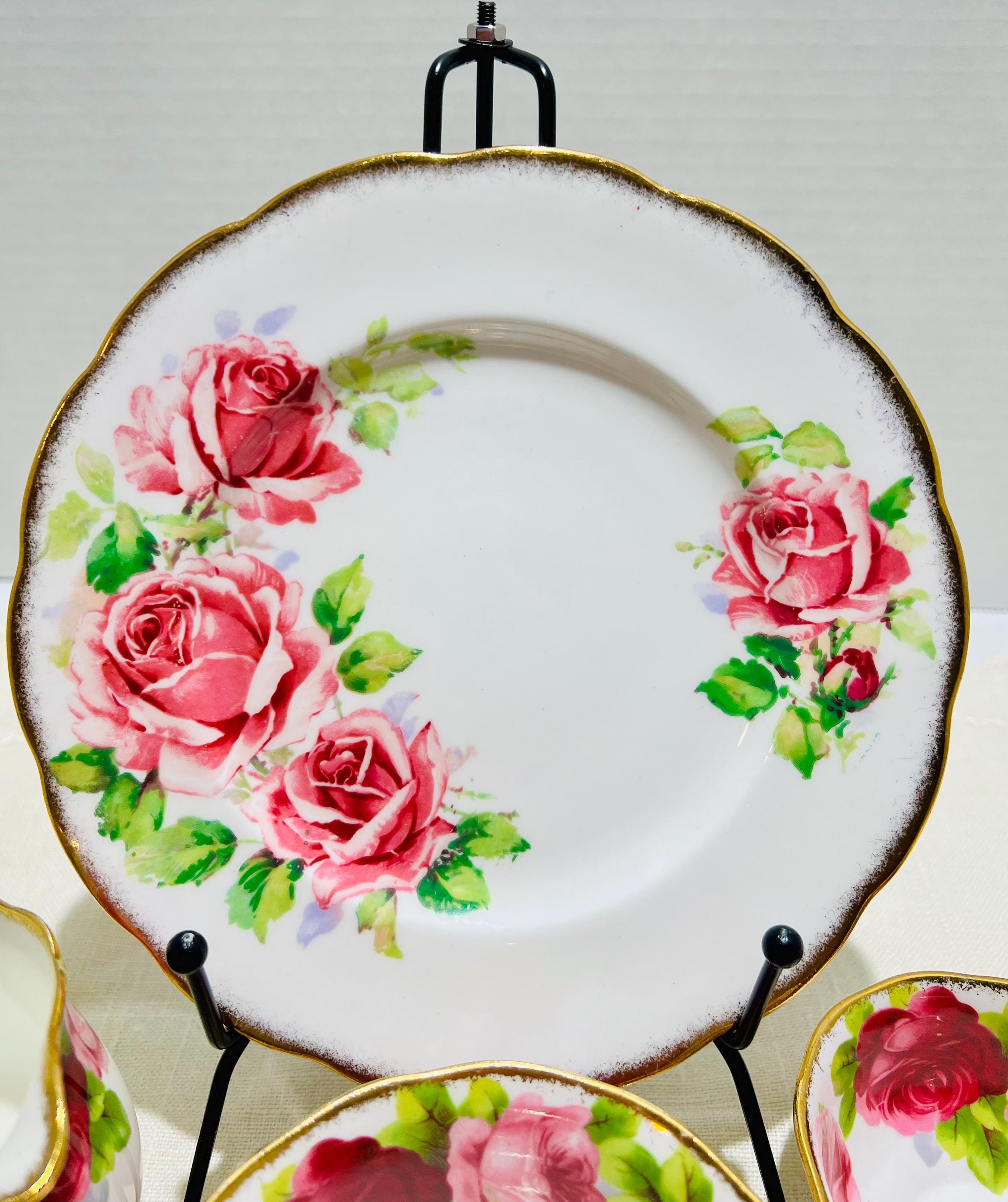 ロイヤルアルバート オールドイングリッシュローズ 5点セット ソーサー