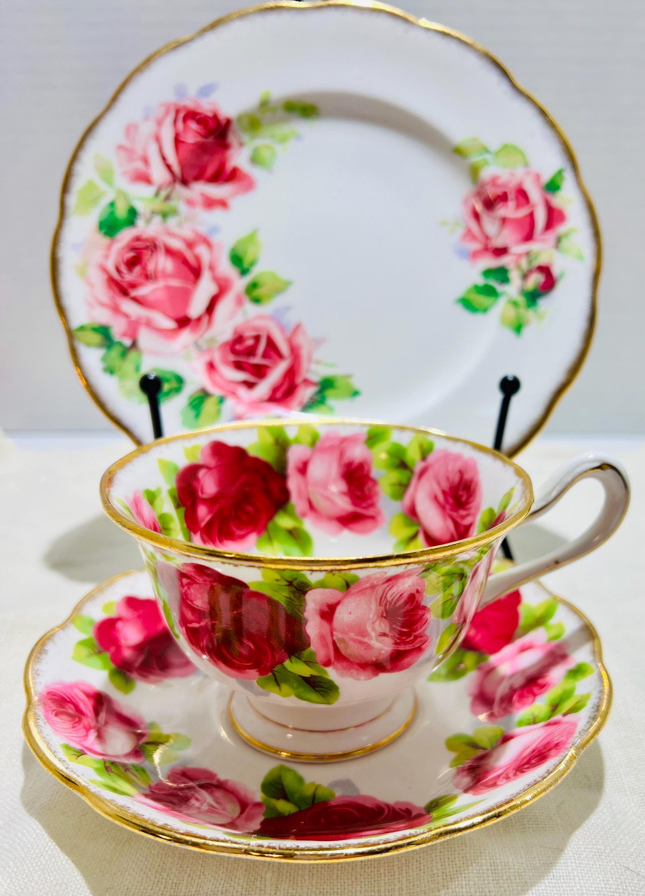 ロイヤルアルバート　イングリッシュローズ　プレート　5枚 ロイヤルアルバート イングリッシュローズ プレート 5枚