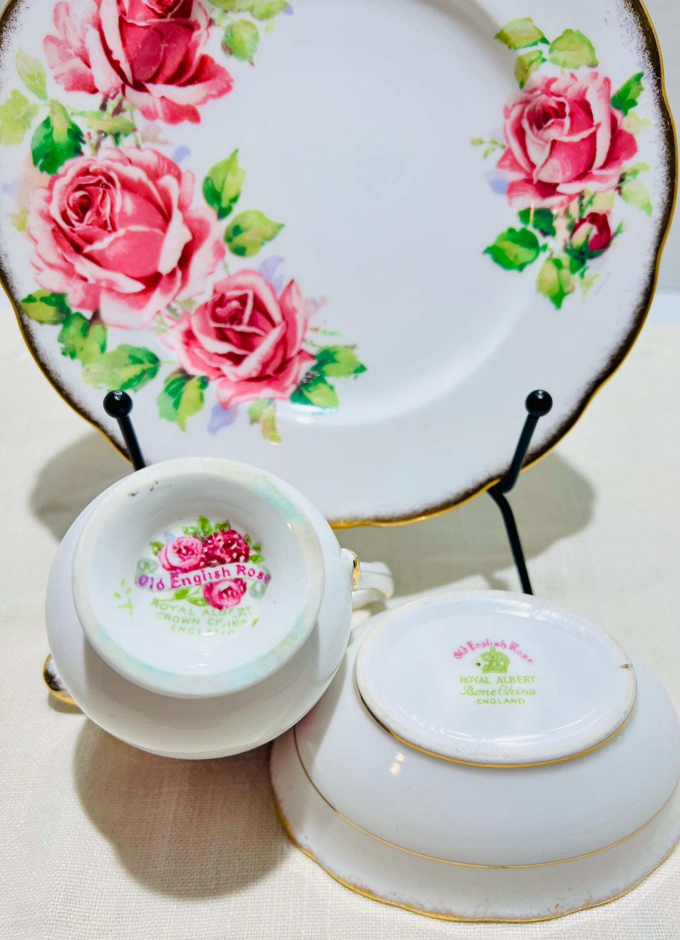 ロイヤルアルバート オールドイングリッシュローズ 5点セット ソーサー
