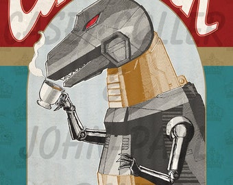 Grimlock - Tea Rex (Poster)
