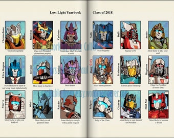 Lost Light Yearbook (Transformers More than meets the eye)