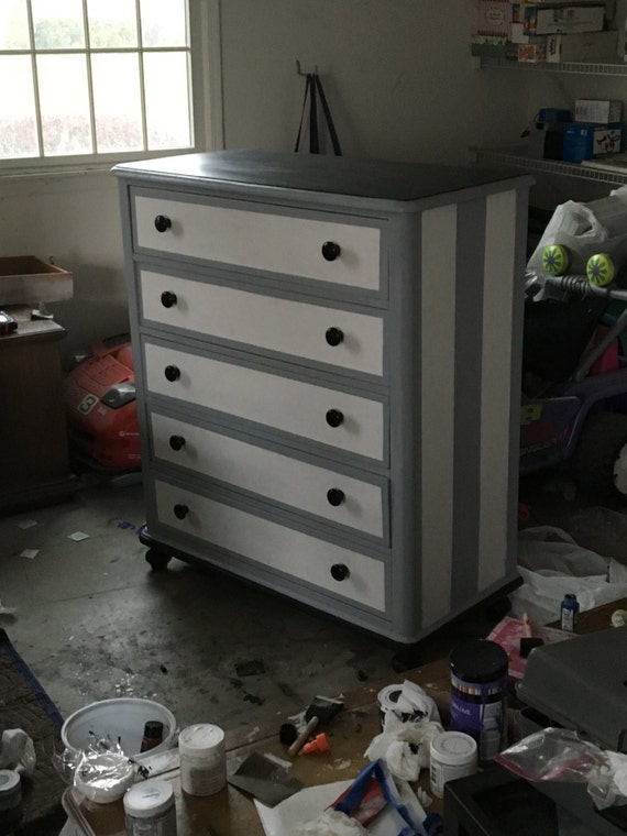 Chalk Painted recycled dresser Etsy