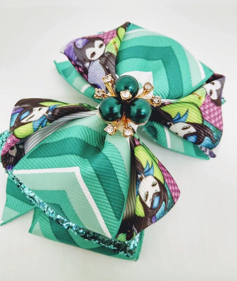 Toddler Bow Character Mini Bowtie Bow No Slip Bow Disney Inspired Bowtie Bow,Little Girl Bow