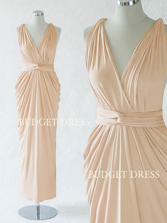 goddess bridesmaid dresses