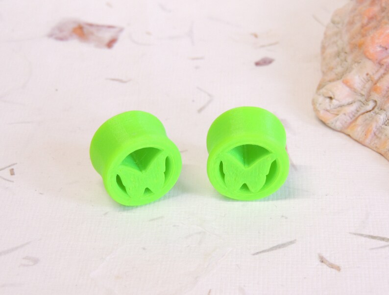 Butterfly Ear Plugs Custom Made 3D Printed Ear Plugs Double Etsy