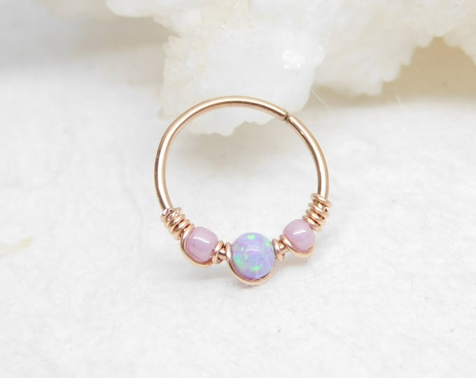 Opal Hoops