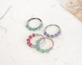 Hoops for Ears & Nose