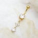 see more listings in the Rose / Gold Belly Rings section