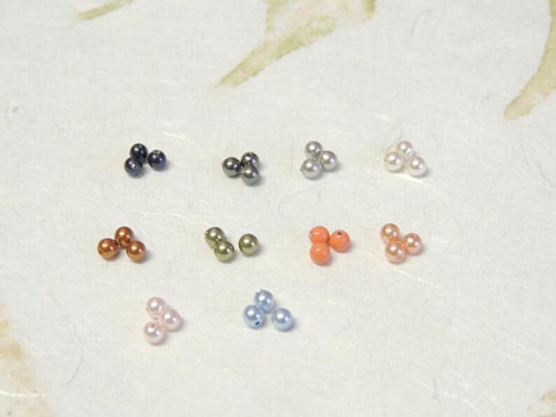 Shell Industrial Barbell You Choose Pearl Color Industrial Etsy