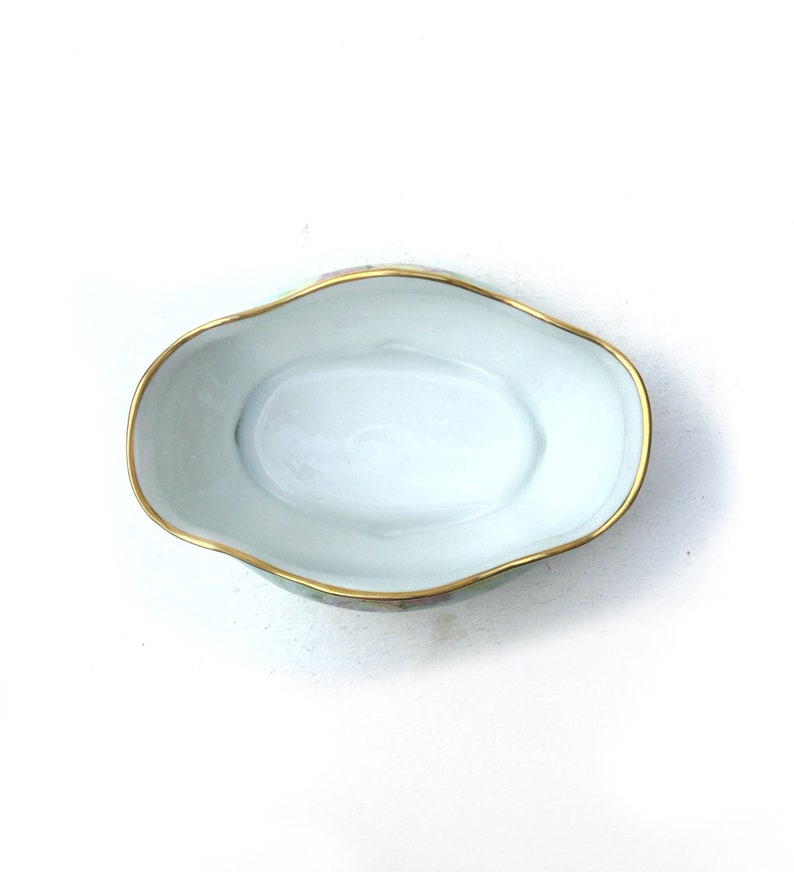 Large vintage Limoges Jardiniere William Guerin Porcelain Hand image 2