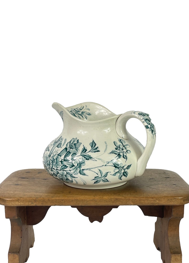 outlet USA sale online Antique French Ironstone Jardin De