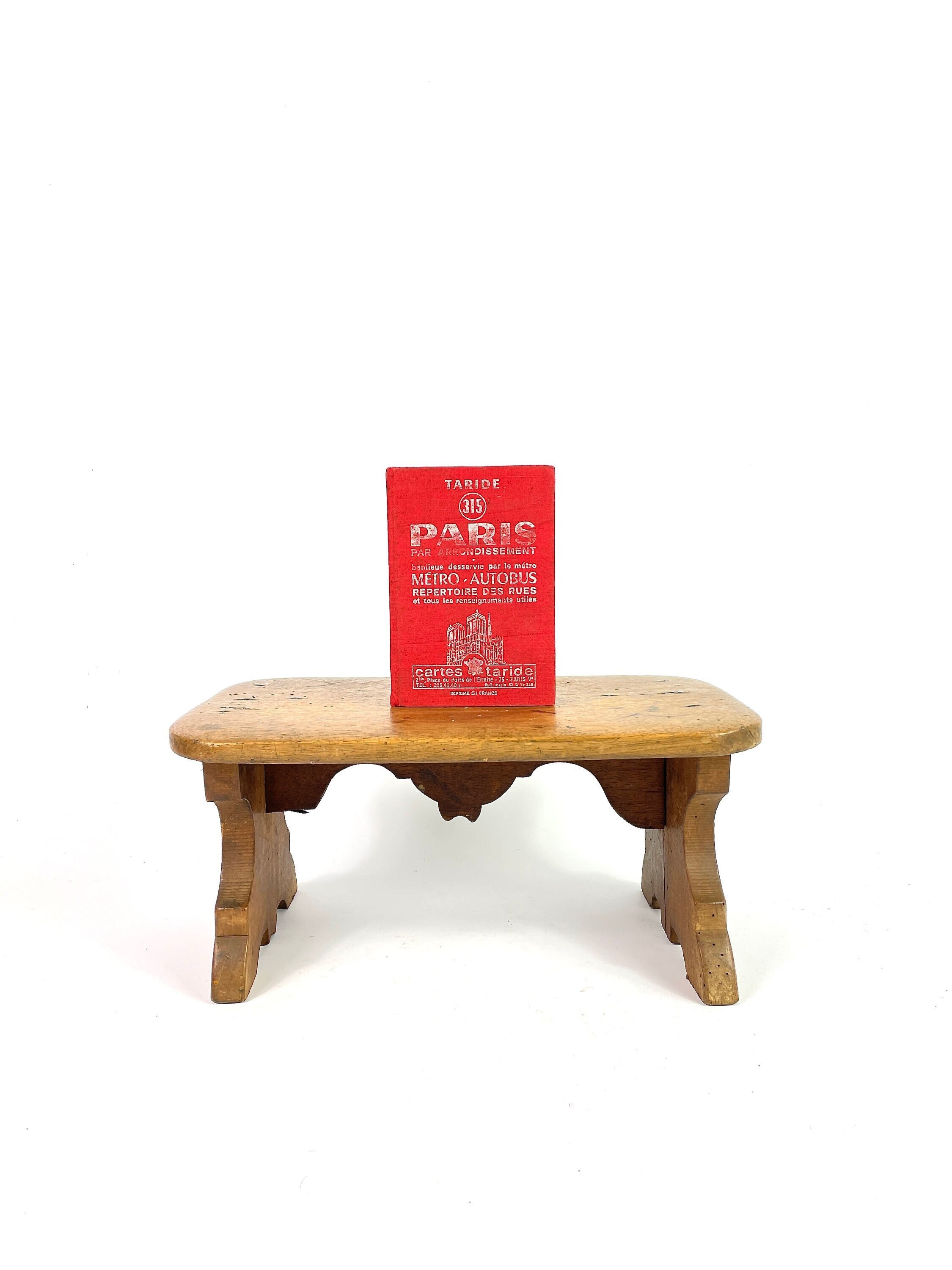 Vintage Français Cartes Taride Metro Paris Autobus - Pocket Size/Rouge