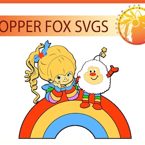 Download Vintage Rainbow Brite Svg Multi Layer Cut File Etsy
