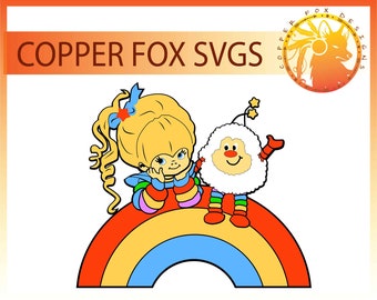 Rainbow Brite Classic Multi Layer SVG cut file