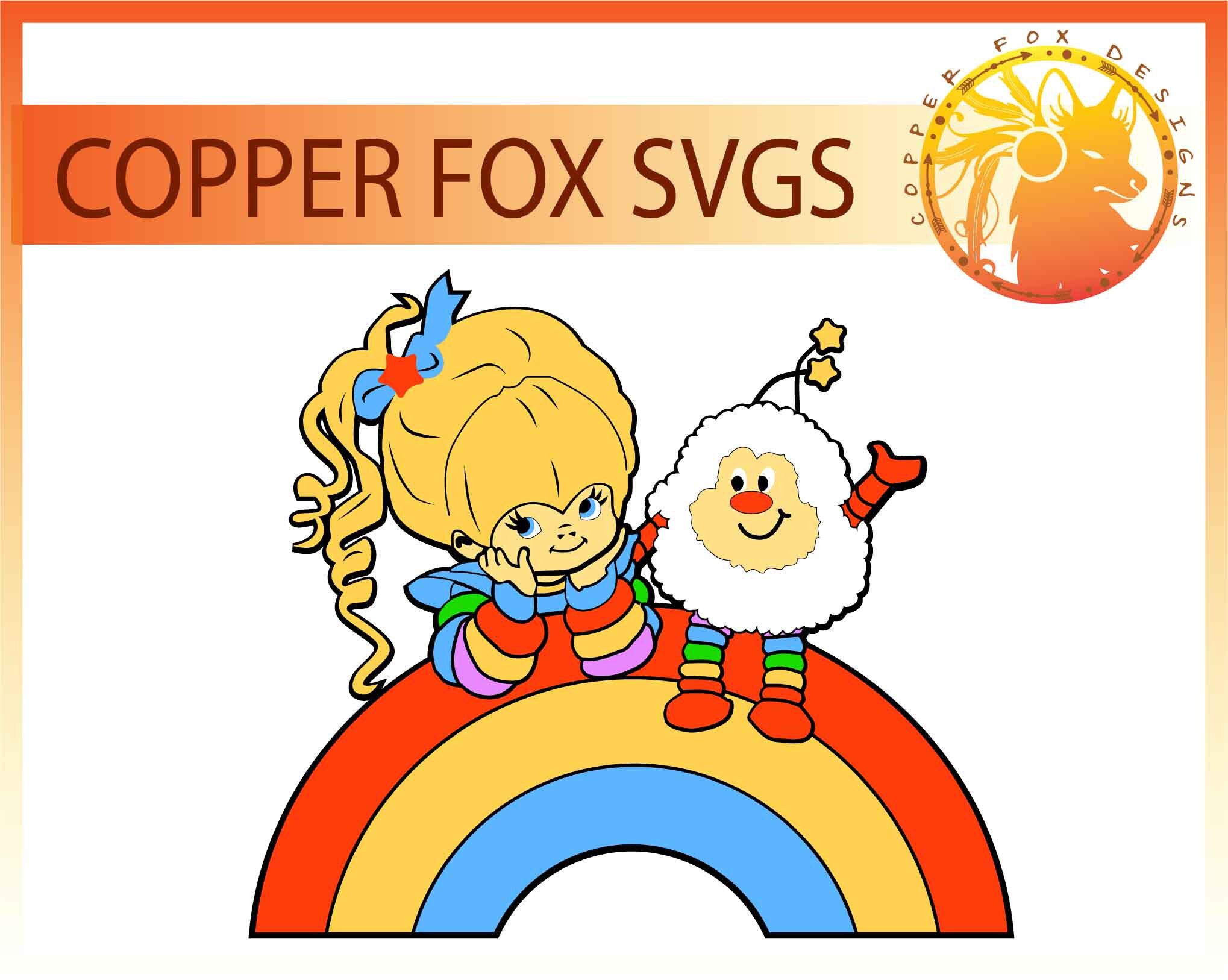 Download Rainbow Brite Classic Multi Layer Svg Cut File Etsy