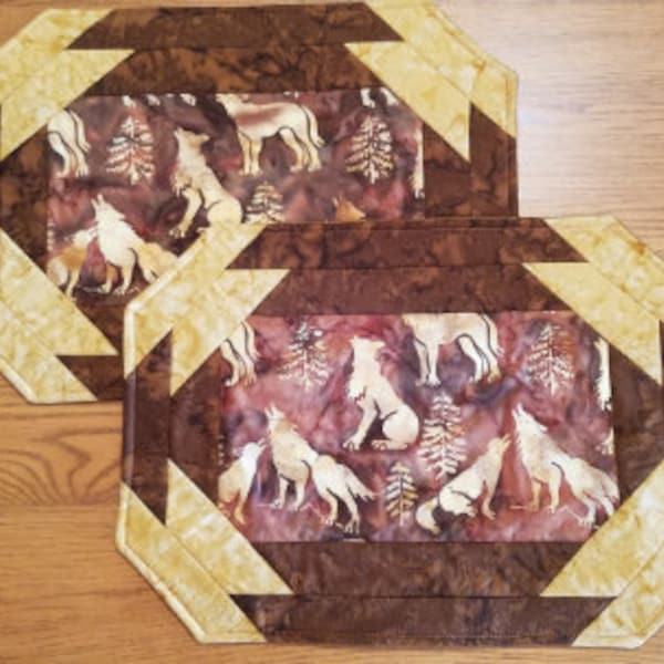 Alaska Placemats Quilted Etsy