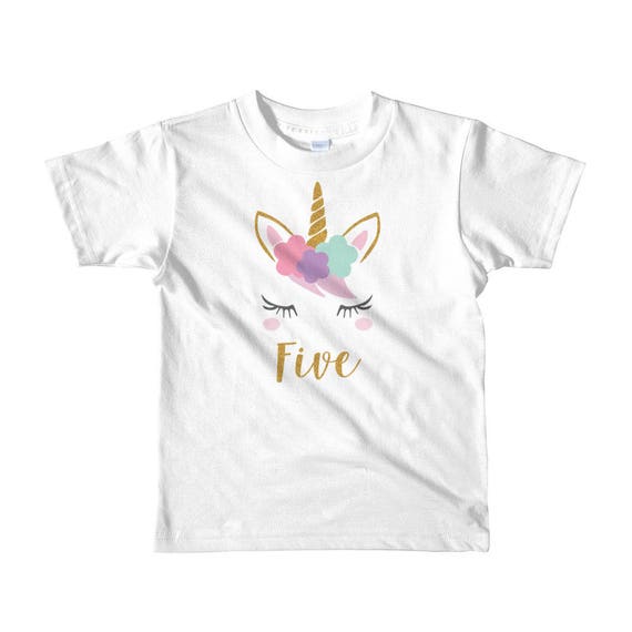 5 Years Old Birthday Girl Gifts Unicorn 5th Birthday T-Shirt 5 Years Old Birthday Girl Gifts Unicorn 5th Birthday T-Shirt