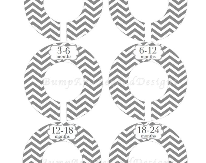 Custom Baby Closet Dividers Nursery Closet Dividers Girl Boy Gender