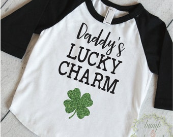 St. Patricks Day Shirt Baby Boy St. Patricks Day Shirt Lucky Charm Toddler Girl St. Patricks Day Toddler Outfit 014