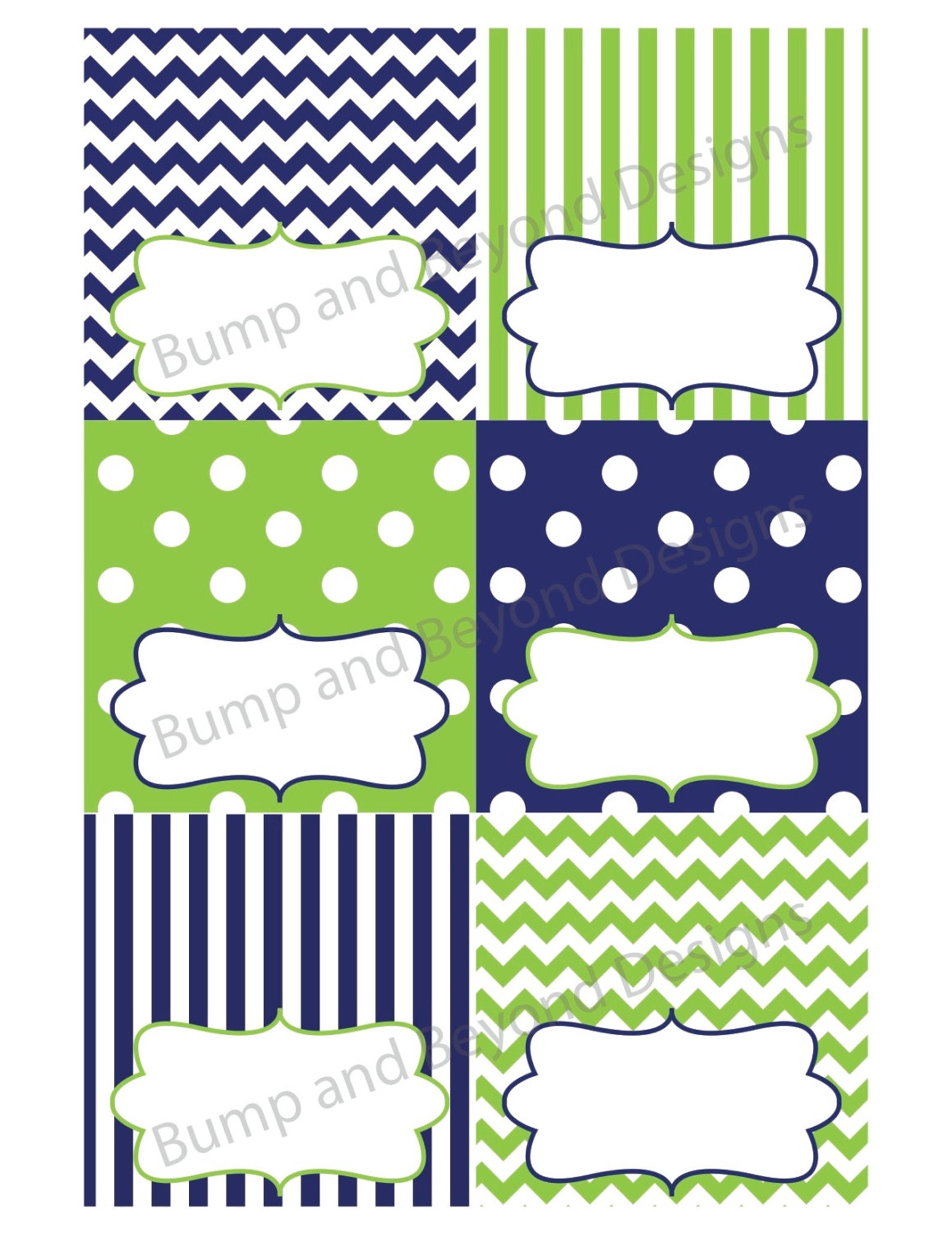 Food Tent Cards INSTANT DOWNLOAD Printable Party Supplies Etsy