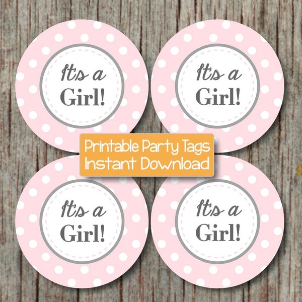 Its a Girl Printable - Etsy