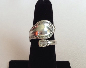 Southern Colonial Fine Arts Sterling Spoon Ring