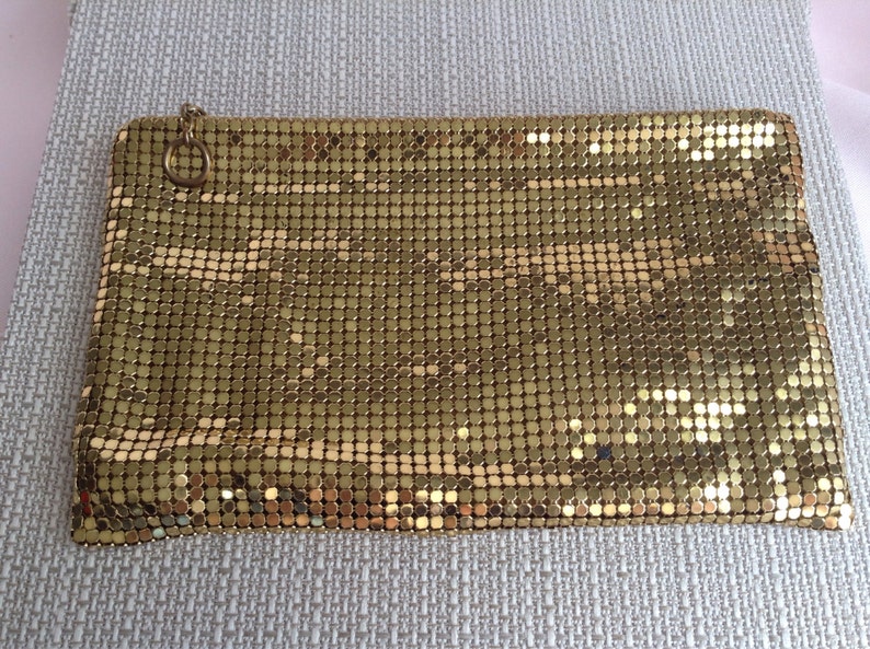 Vintage Duramesh Fifth Avenue Gold Mesh Clutch Purse - Etsy