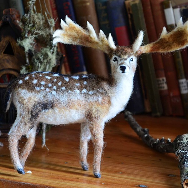 Needle Felted Deer