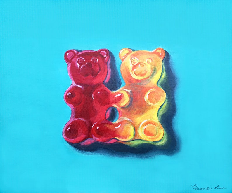 Printable Gummy Endure twins - Valentines Portray \ photograph relating to Gummy Bear Printable identified as Printable Gummy Undertake twins - Valentines Portray \