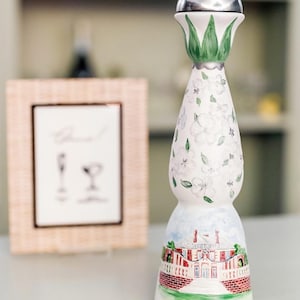 Hand Painted Bottle