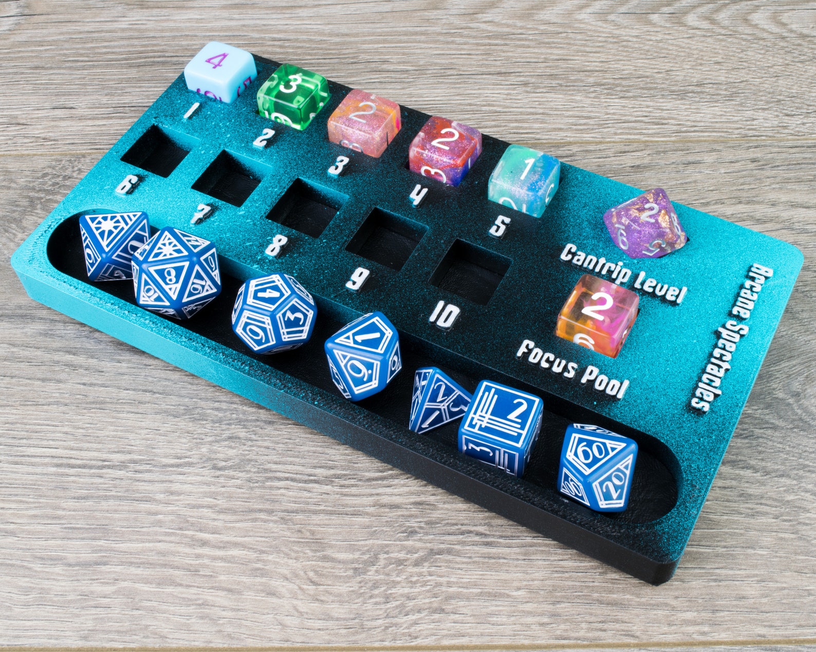 Pathfinder 2e Spell Slot Tracker Dice Tray Personalization Etsy