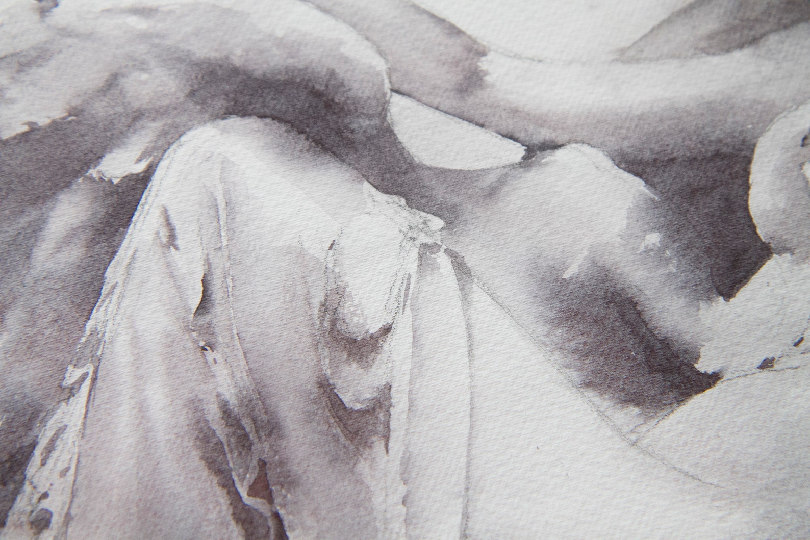 Leda and the Swan Original Watercolor Painting – Greek Sculpture ...