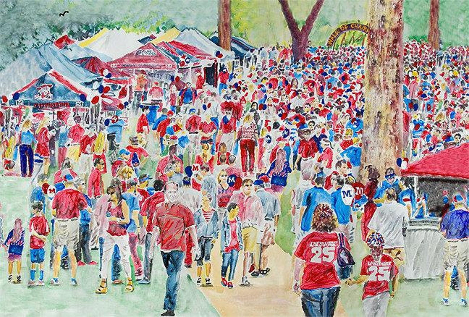 The Grove at Ole Miss Etsy